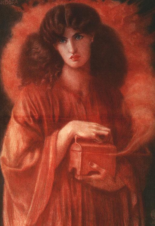 Dante Gabriel Rossetti Pandora oil painting image